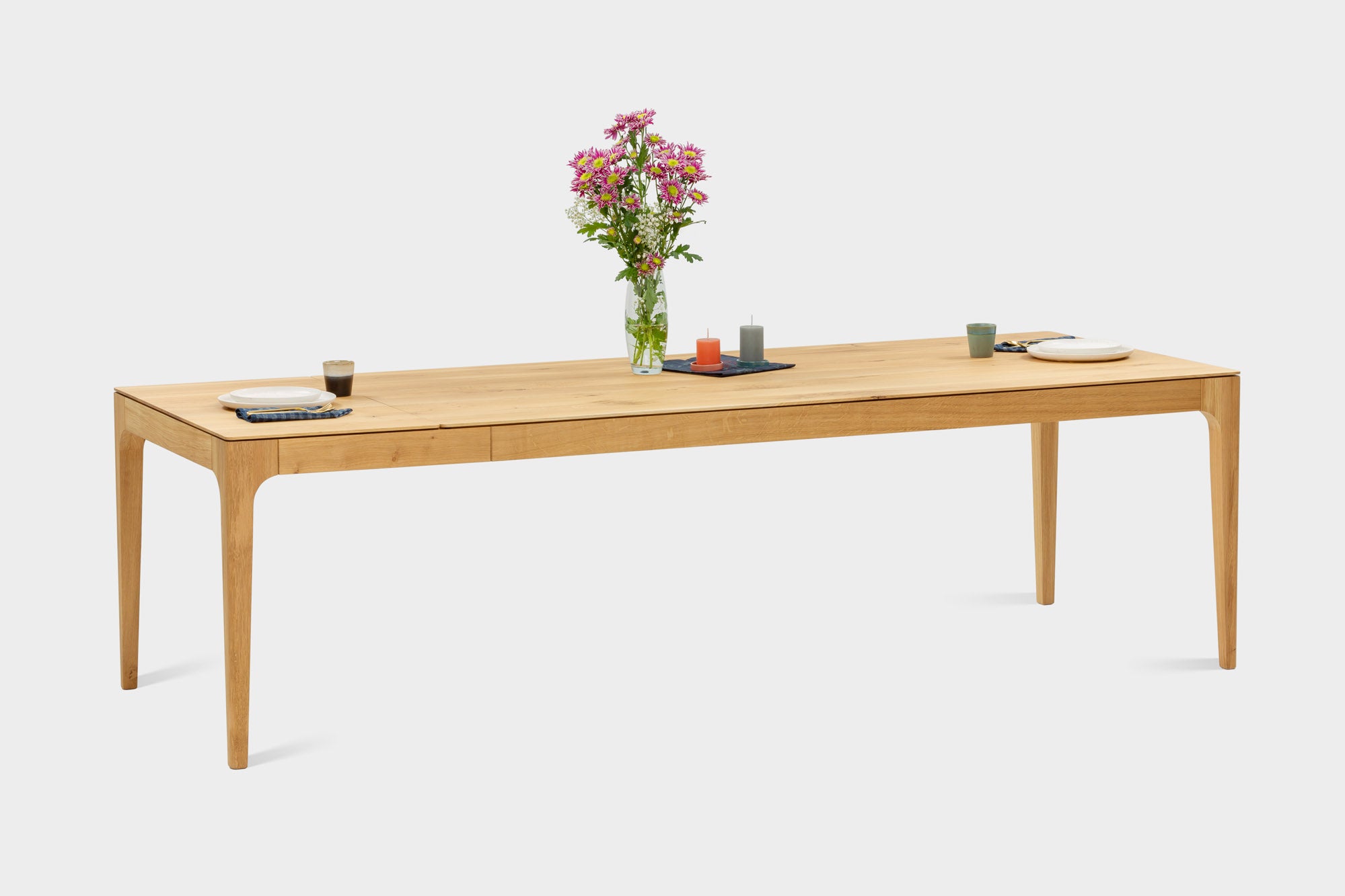 CAROLINA | Oak Extendable Dining Table