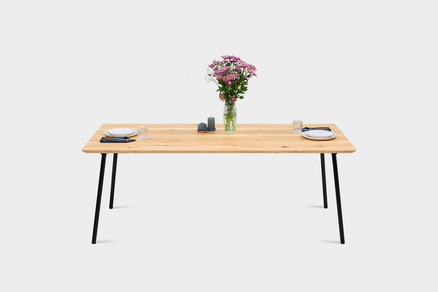 MARTA TABLE | Ash | 160 x 80 x 3 cm | N18 Stock