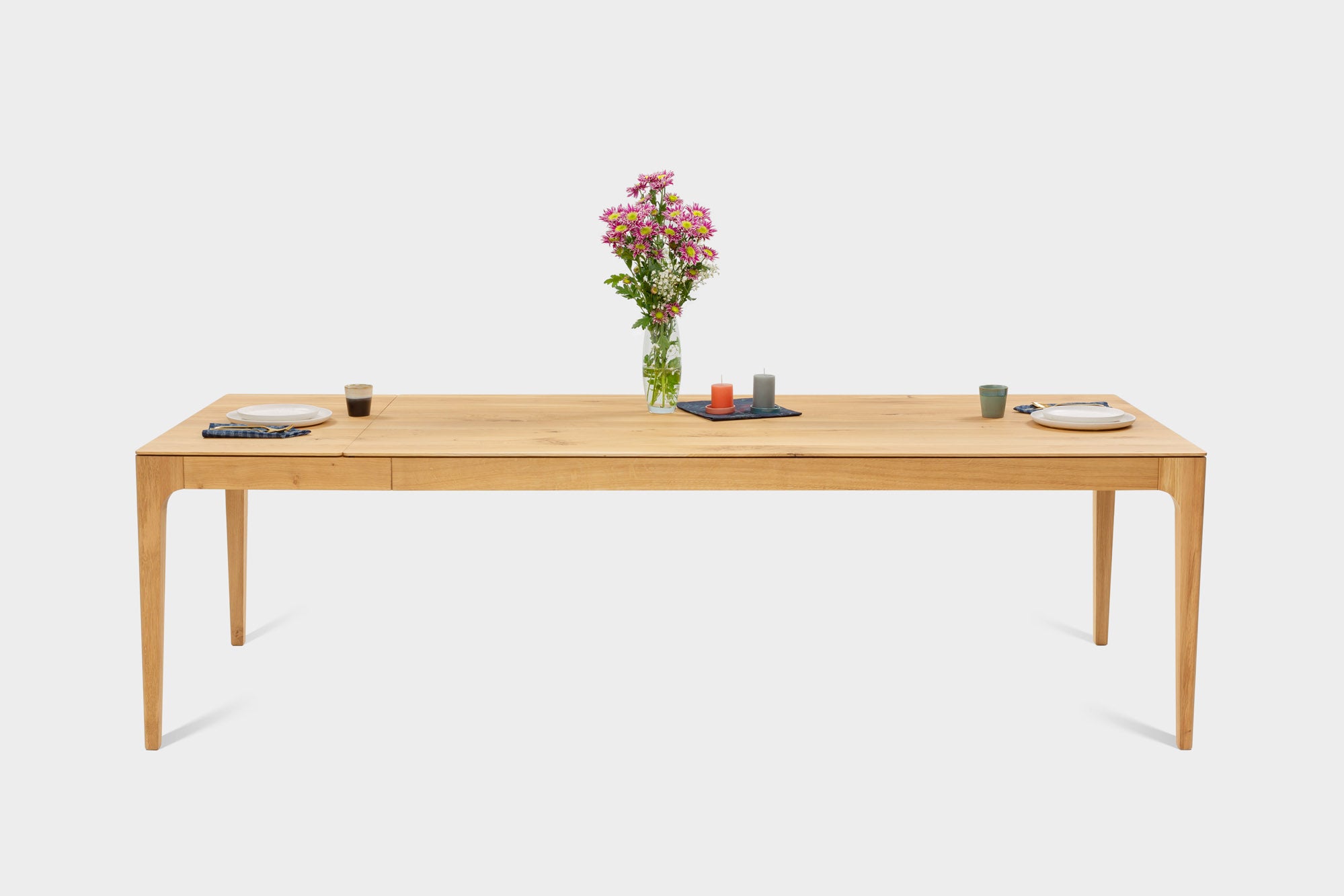 CAROLINA | Oak Extendable Dining Table