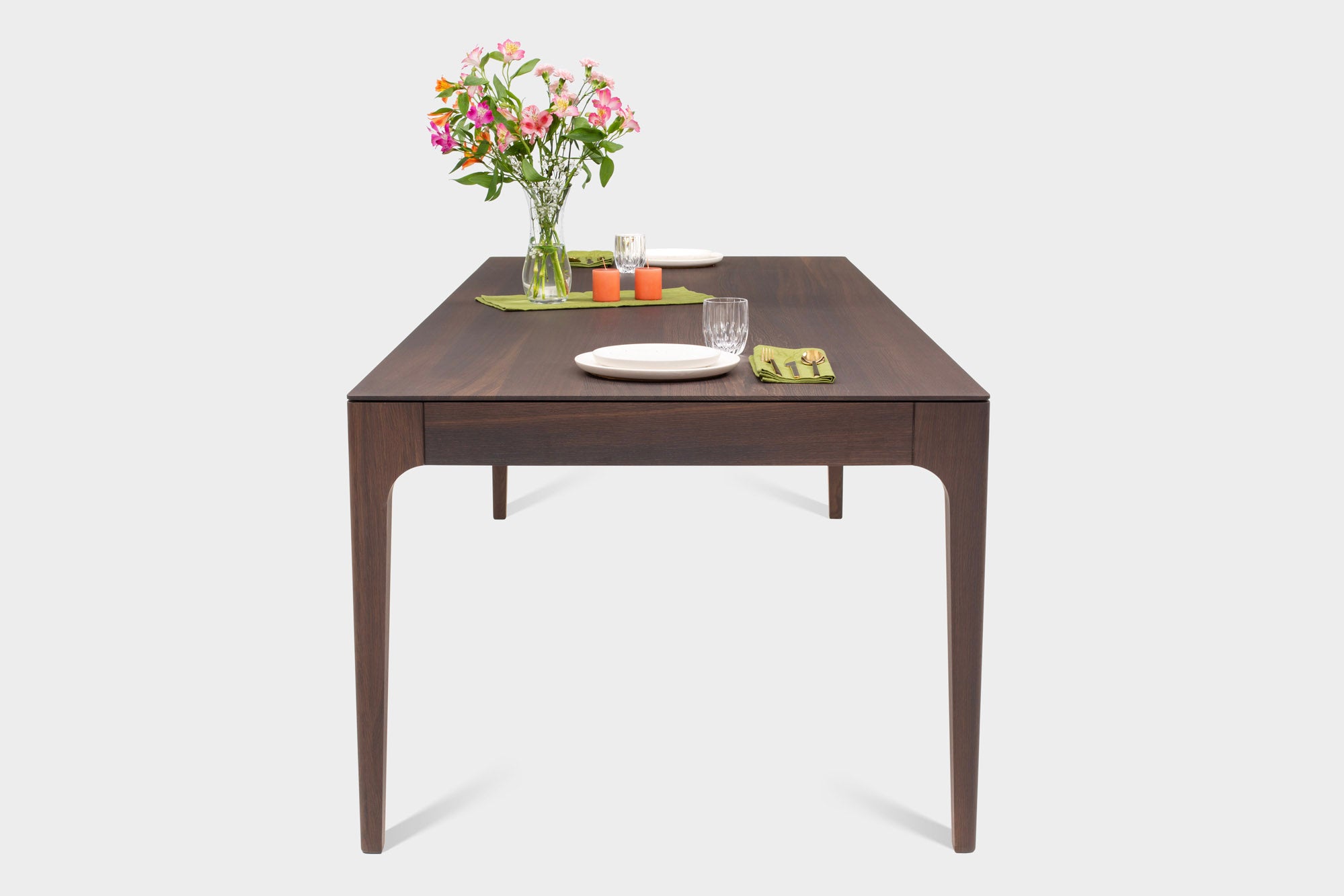 CAROLINA | Smoked Ash Dining Set