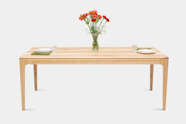 CAROLINA | Ash Table | 200 x 90 x 2 cm | B40 Stock