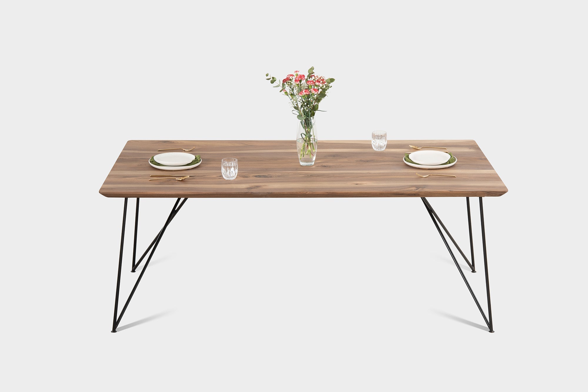 Table Top | Walnut | 180 x 80 x 3 cm | B25 Stock