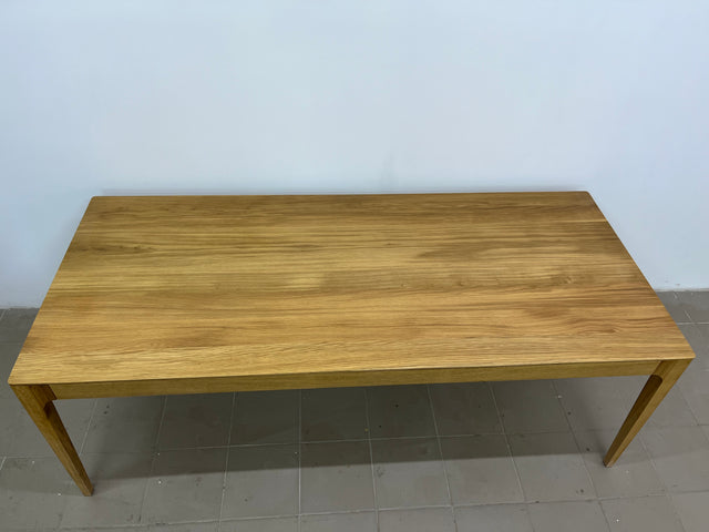 CAROLINA | Oak Table | 220 x 95 x 2 cm | B37 Stock