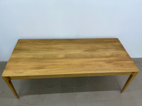 CAROLINA | Table en chêne | 220 x 95 x 2 cm | Stock B37