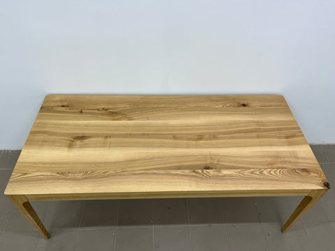  CAROLINA | Table en frêne | 200 x 90 x 2 cm | Stock B40