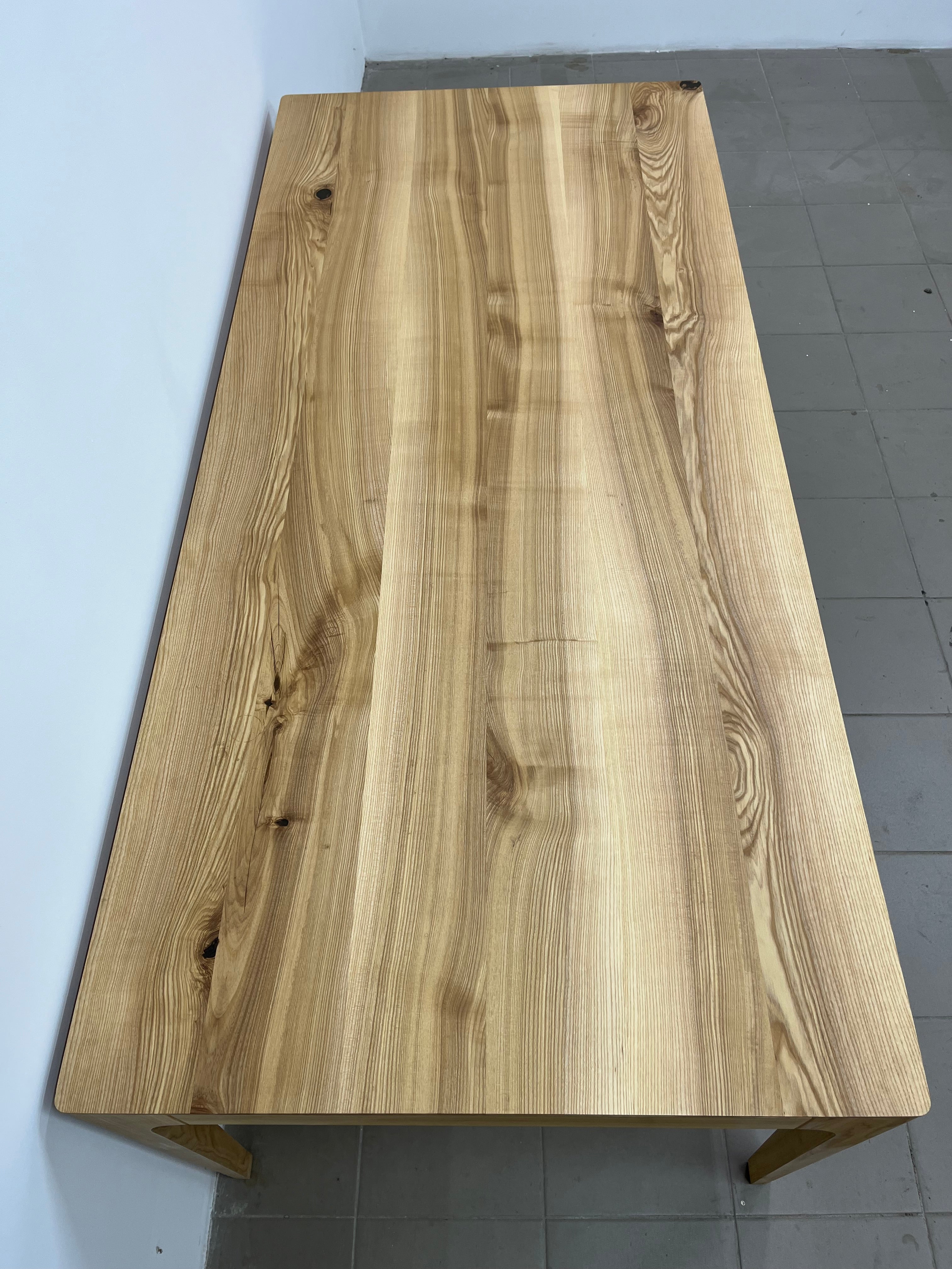 CAROLINA | Ash Table | 200 x 90 x 2 cm | B40 Stock