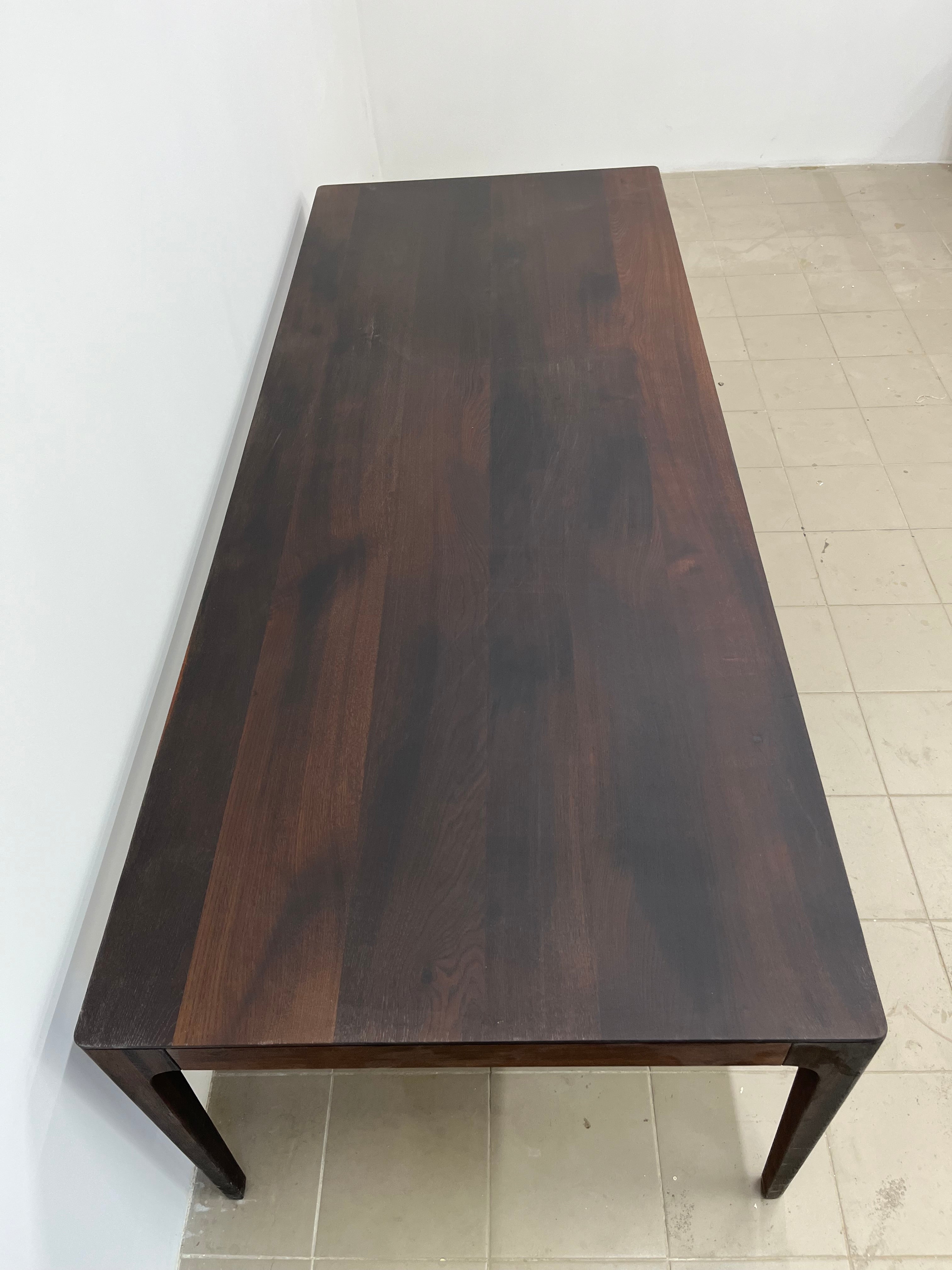 CAROLINA | Smoked Oak Table | 250 x 100 x 2 cm | B42 Stock