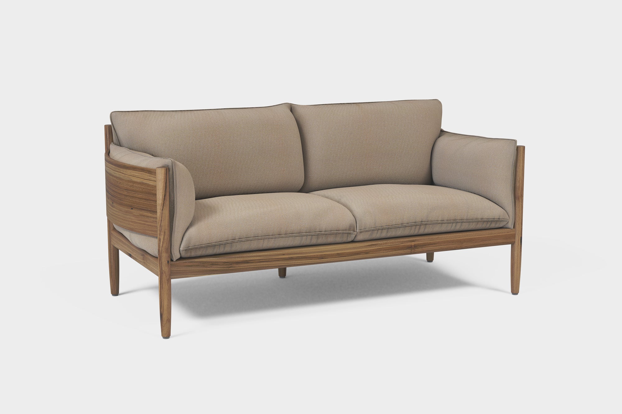 LULU | Walnut Two Seater