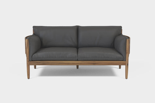 LULU | Walnut Two Seater image 1