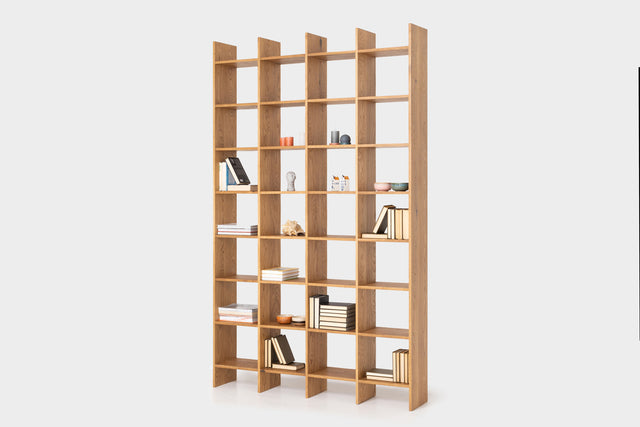 AGATA | Contemporary Oak Bookcase