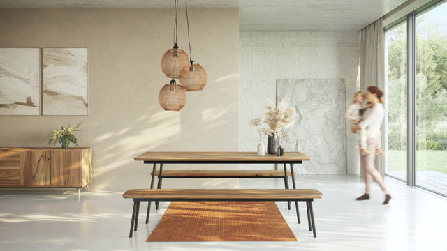 MARTA | Walnut Dining Bench