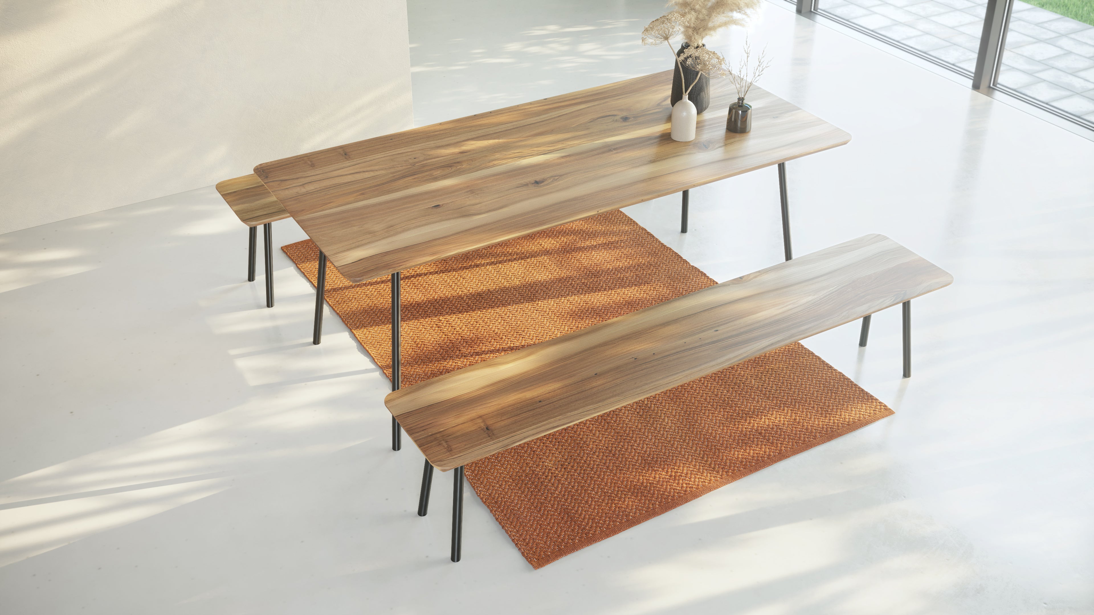 MARTA | Walnut Dining Table