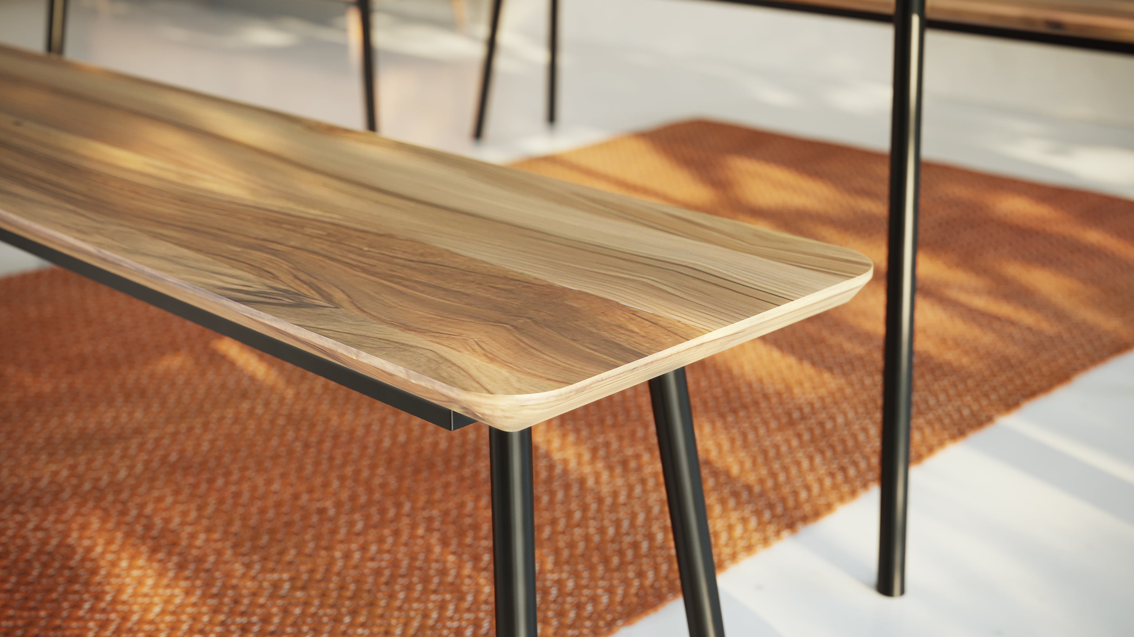 MARTA | Walnut Dining Bench